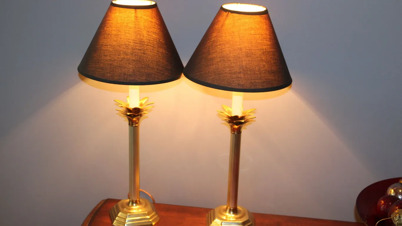 Brass Table Lamps