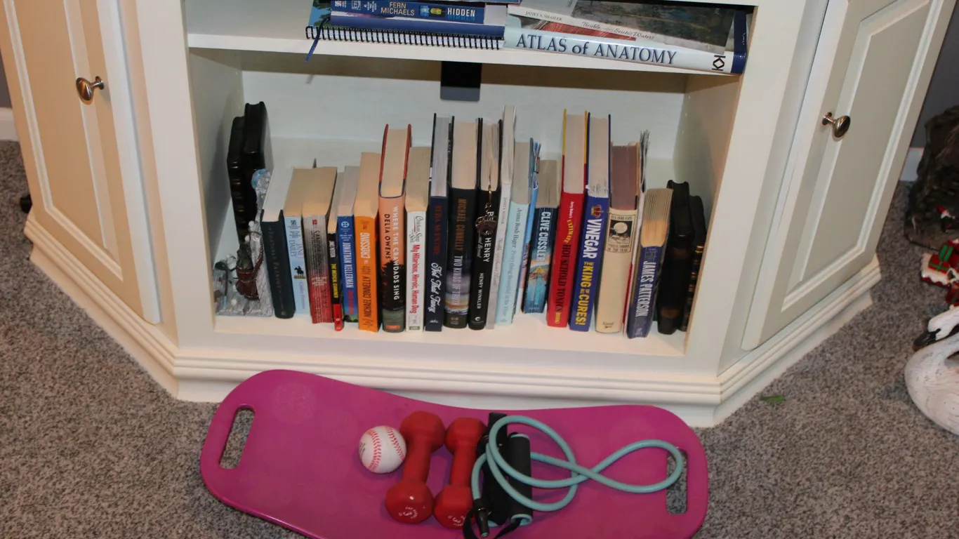 Books & Exercise Equipment
