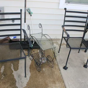 Patio Chairs & Cart