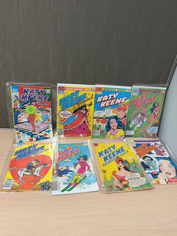 Katy Keene Archie Romance Series and Fashion Book Comic Lot, Issues Including No. 20, 11, 1, Special