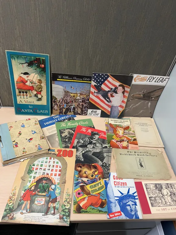 Vintage Booklets, Magazines, Children's Books, Photo Album, and Ephemera (1903-1940s)