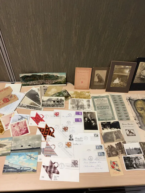 Ephemera Collection: War Ration Books, Historic Photos, First Day Covers, And Early 20th Century Doc