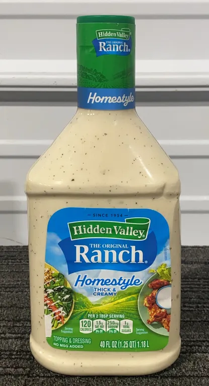 *NEW* Hidden Valley Original Ranch Homestyle Thick & Creamy Dressing, 40 OZ - Best By: 12/2026