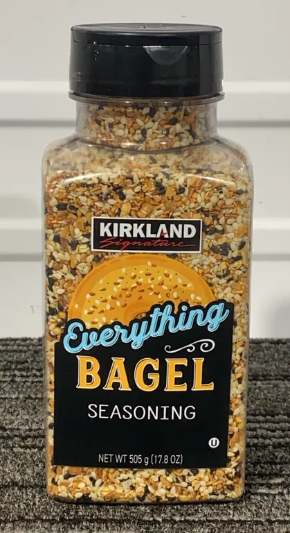 *NEW* Kirkland Signature Everything Bagel Seasoning, 17.8 OZ - Best By: Not Visible