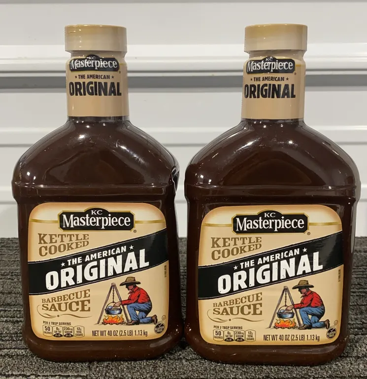 *NEW* 2 Pack KC Masterpiece Original Barbecue Sauce, 40 OZ Each - Best By: 10/2027