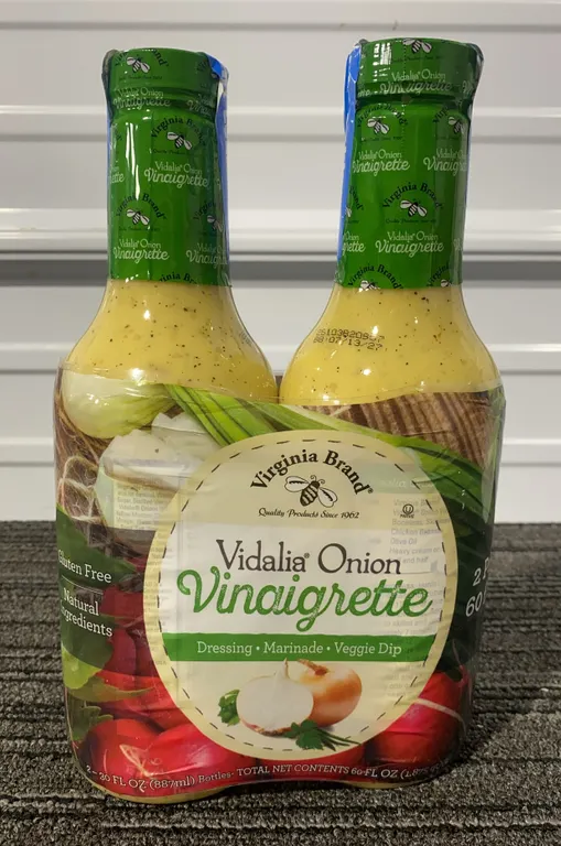 *NEW* 2 Pack Virginia Brand Vidalia Onion Vinaigrette Dressing - Best By: 7/2027