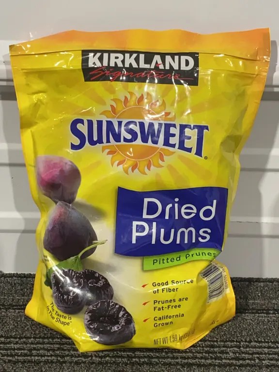 *NEW* Kirkland Signature, Sunsweet Whole Dried Plums, 3.5 lbs - Best By: 10/2027