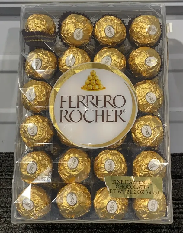 *NEW* Ferrero Rocher, Hazelnut Chocolates, 48 Count - Best By: 8/2026