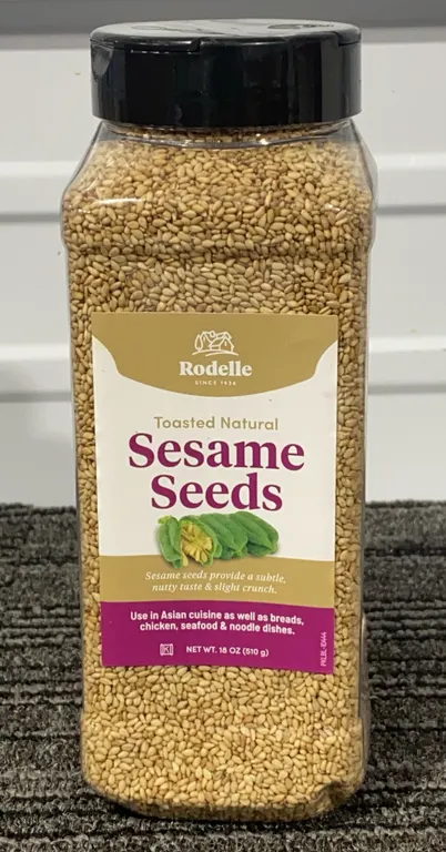 *NEW* Rodelle Toasted Natural Sesame Seeds - Best By: 1/2028