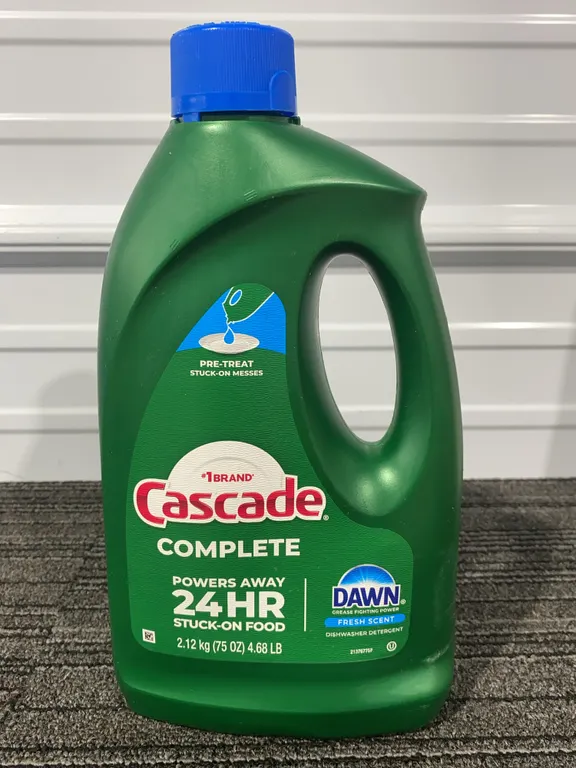 *NEW* Cascade, Complete Dishwasher Detergent Liquid Gel, 75 OZ