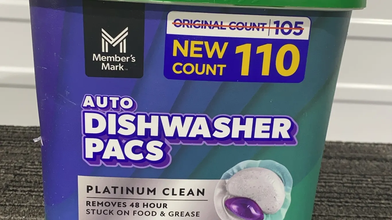 *NEW* Member's Mark Platinum Clean Automatic Dishwasher Pacs, Fresh Clean, 110 Count