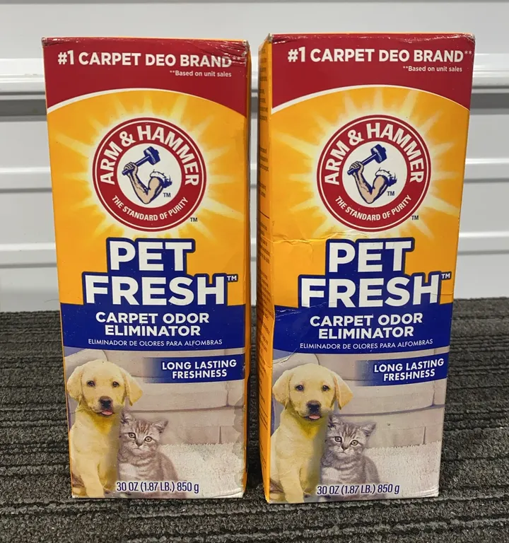 *NEW* 2 Arm & Hammer Pet Fresh Carpet Odor Eliminator, 30 OZ Each