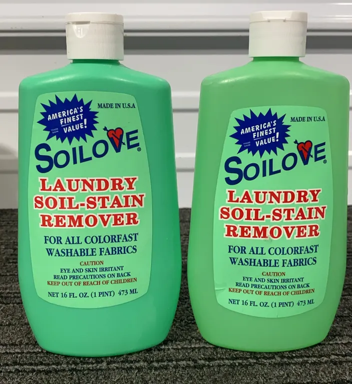 *NEW* 2 Soilove Laundry Soil-Stain Remover, 16 OZ Each