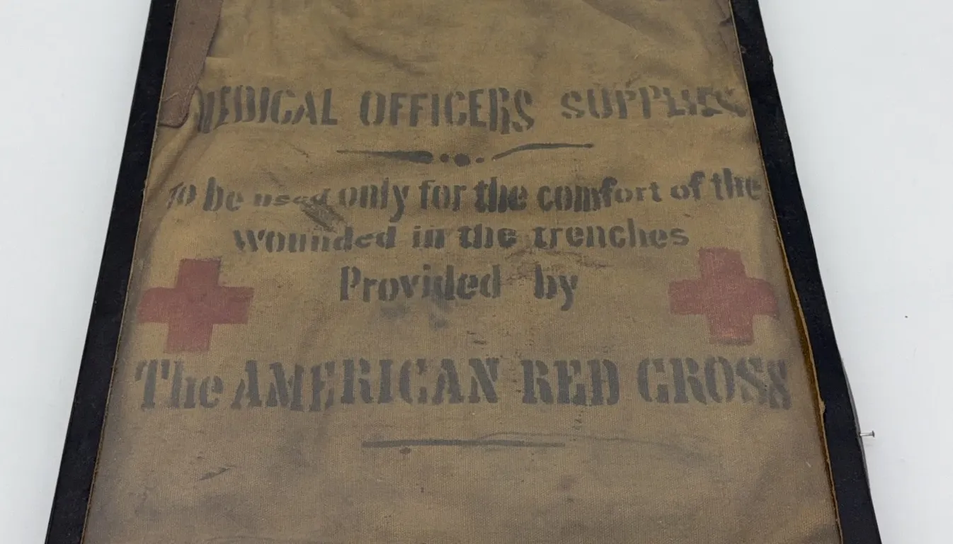 Original American Red Cross Medical Officer’s Supply Bag