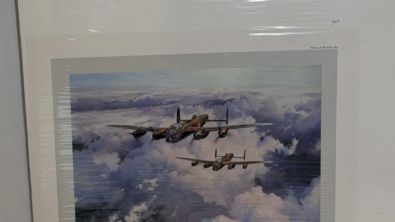 Robert Taylor “The Lancaster V.C.s” Signed Norman Jackson VC & Bill Reid VC – COA