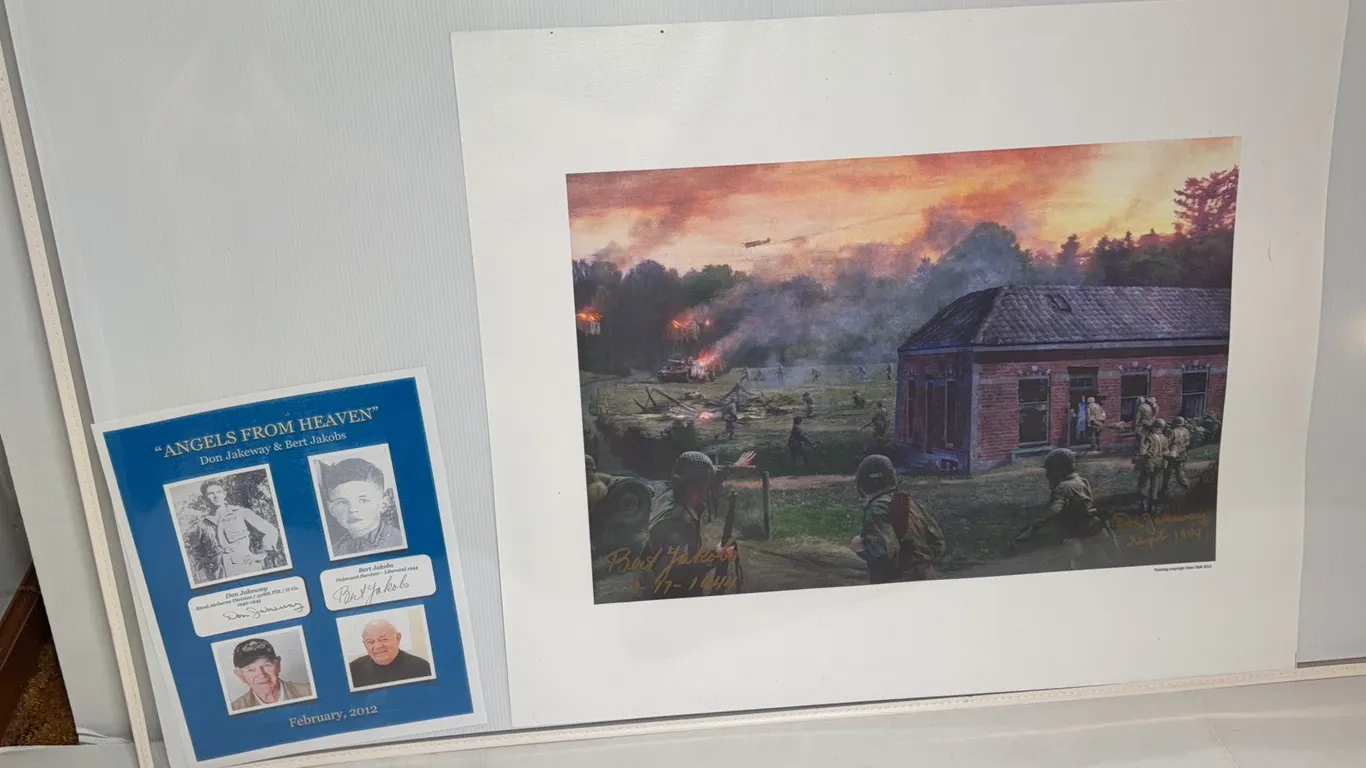 Matt Hall “Angels From Heaven” Signed Print, Don Jakeway & Bert Jakobs
