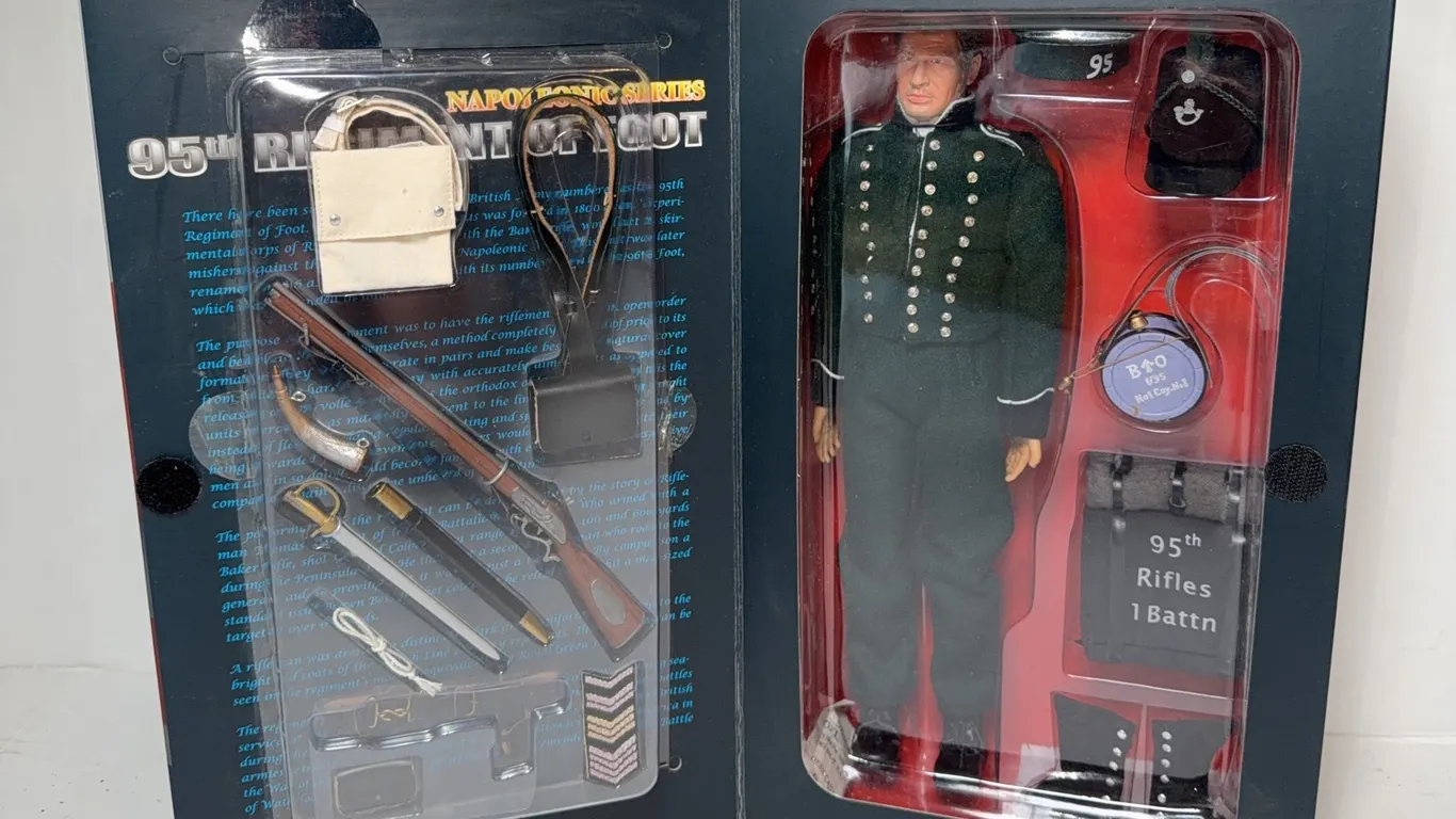 DiD Modellers Loft Exclusive 1/6 “Dick” 95th Regiment of Foot Napoleonic Figure, Boxed