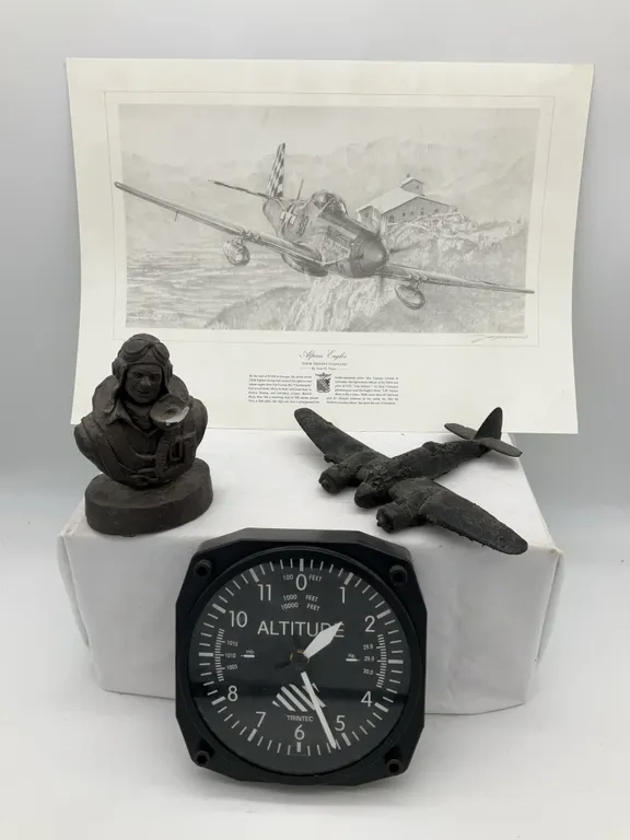 Alpine Eagles Print by John D. Shaw and Aviation Collectables