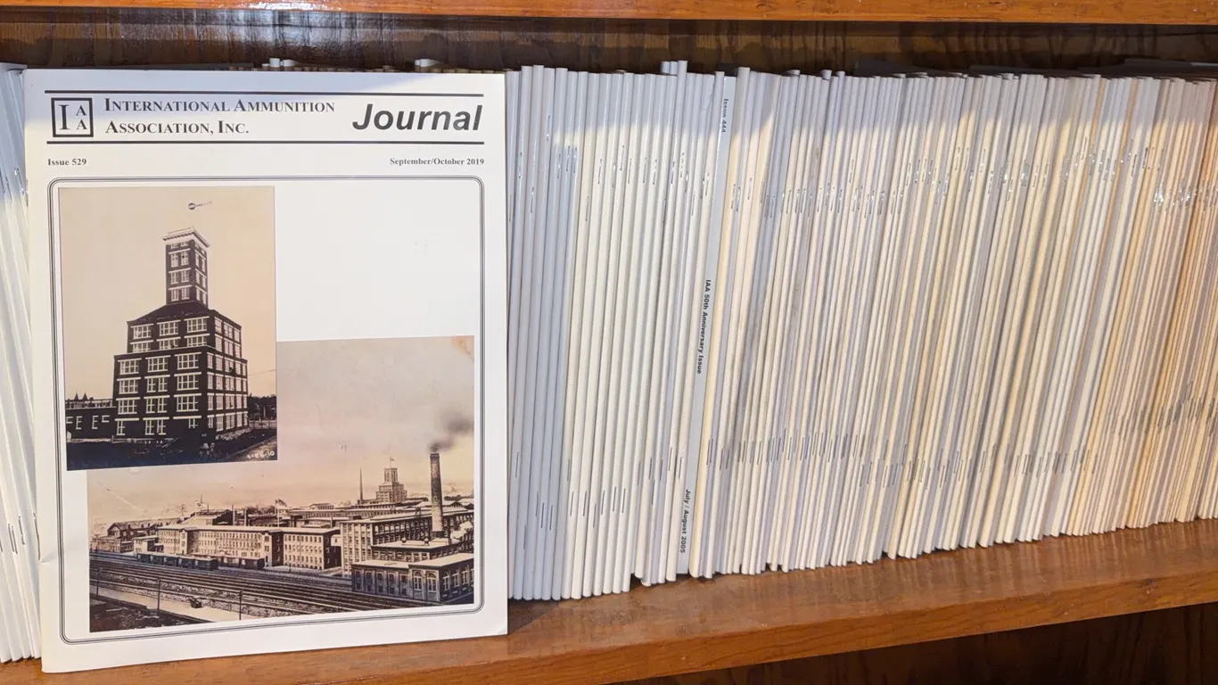 Collection of International Ammunition Association Journals