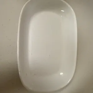 Vintage Pfaltzgraff Delta Airlines White Side Kick Bread Plate Snack Tray Dish 50-500