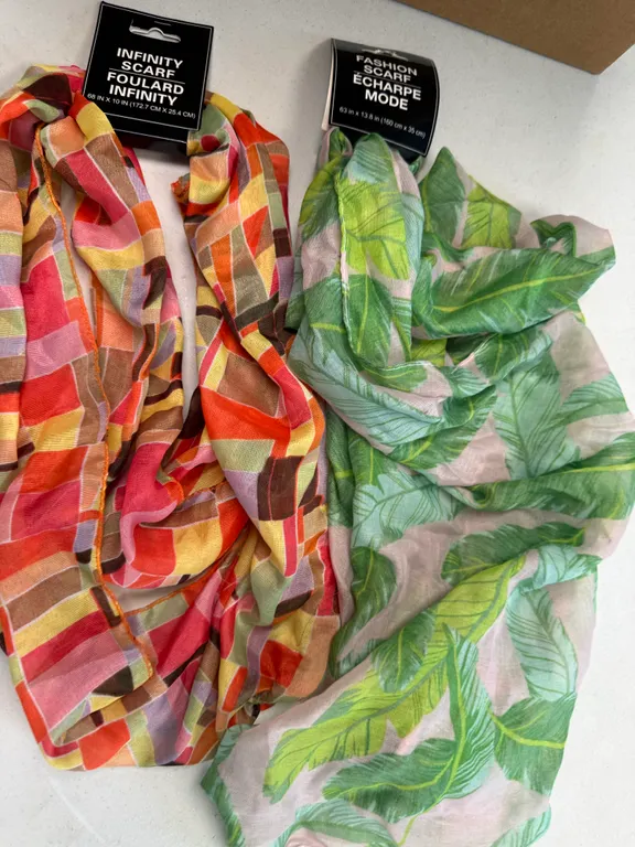 Lot of 2 New Scarfs