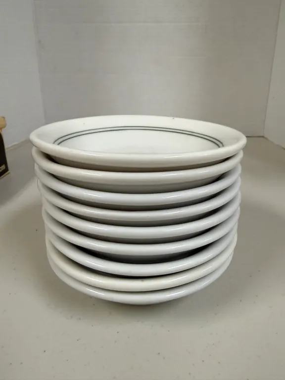 Lot of 9 Vintage Fraunfelter Porcelain Restaurant Ware Diner Dessert Bowls