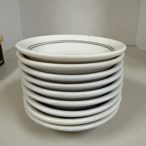 Lot of 9 Vintage Fraunfelter Porcelain Restaurant Ware Diner Dessert Bowls