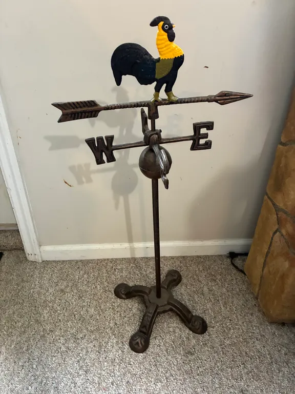 Vintage Cast Iron Weathervane