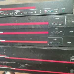 Lot of Hall Research Receiver (x1) and Consoles (x3) and Rackmount Splitters (x2)