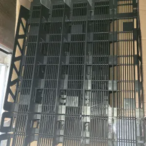 Lot of Commercial Gravity-fed bottle and can organizer tracks/trays