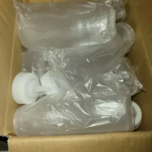 Lot of 3 Boxes of 16 oz Clear Salad Dressing Bottles