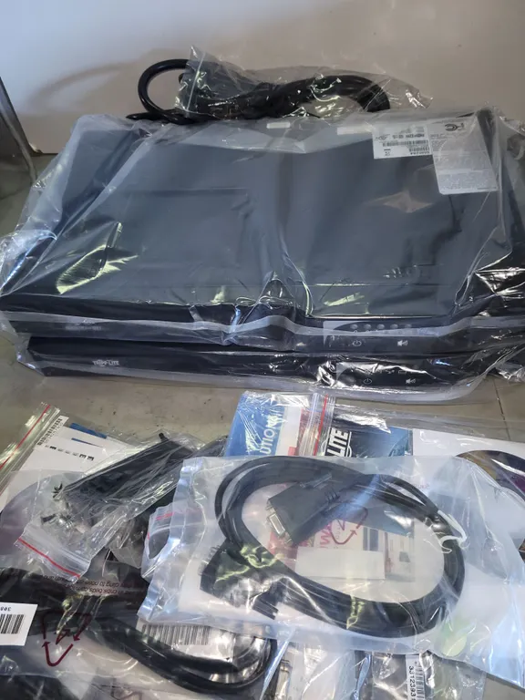 Lot of 2 Tripp Lite UPS Battery Backup System with Cables & Accessories
