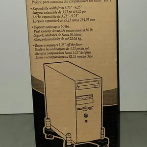 3M Rolling Computer Tower Stand