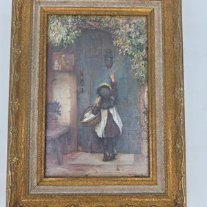 Beautiful Gold Frame with Little Girl