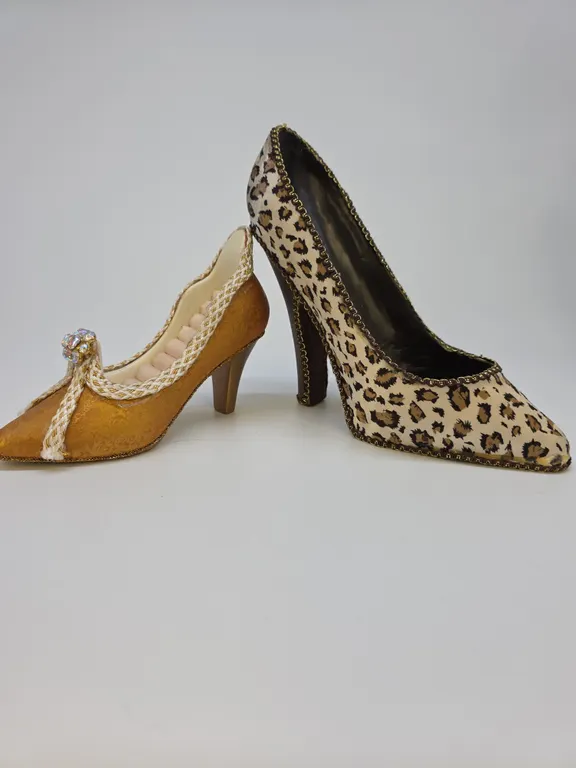 Two Piece High Heel Jewelry Holders