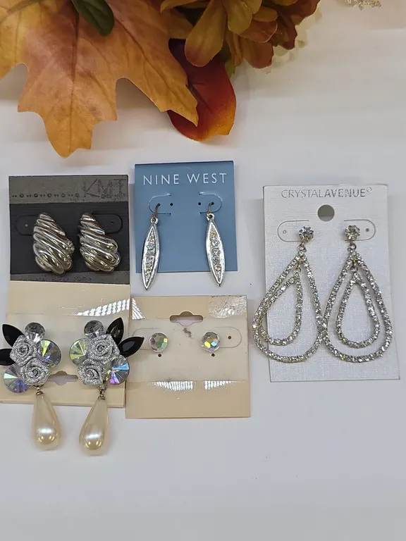 Five Sets Of Earrings