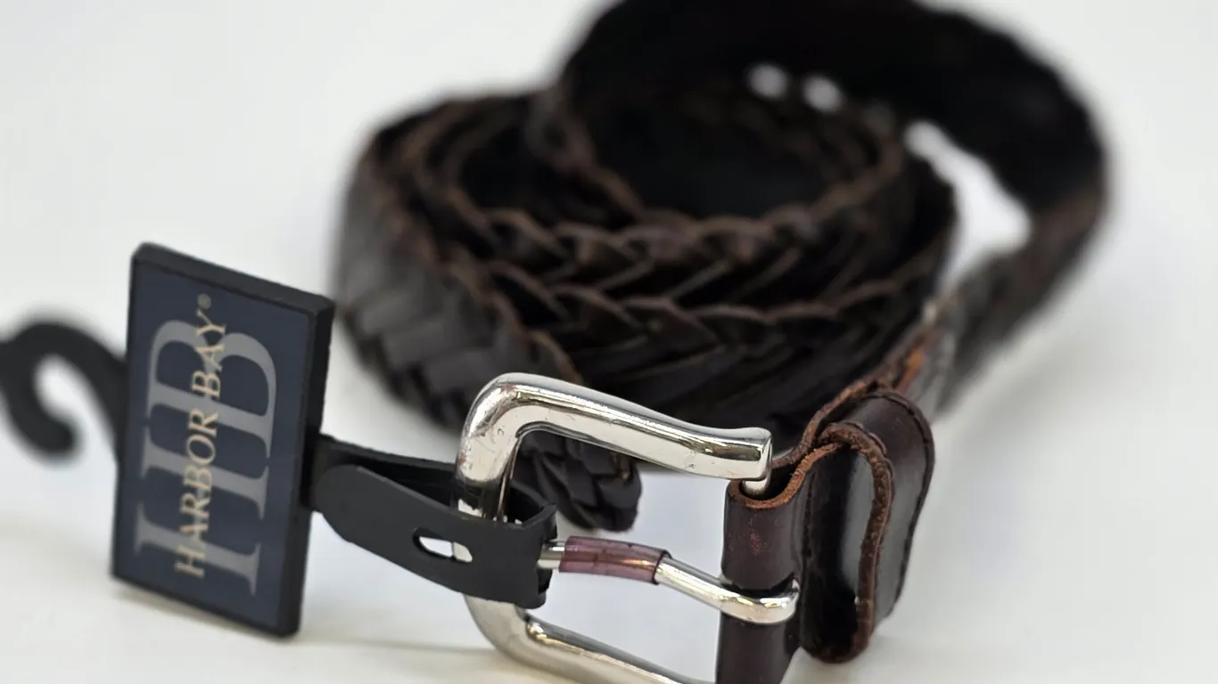 Mens Harbor Bay 54/56 Leather Belt