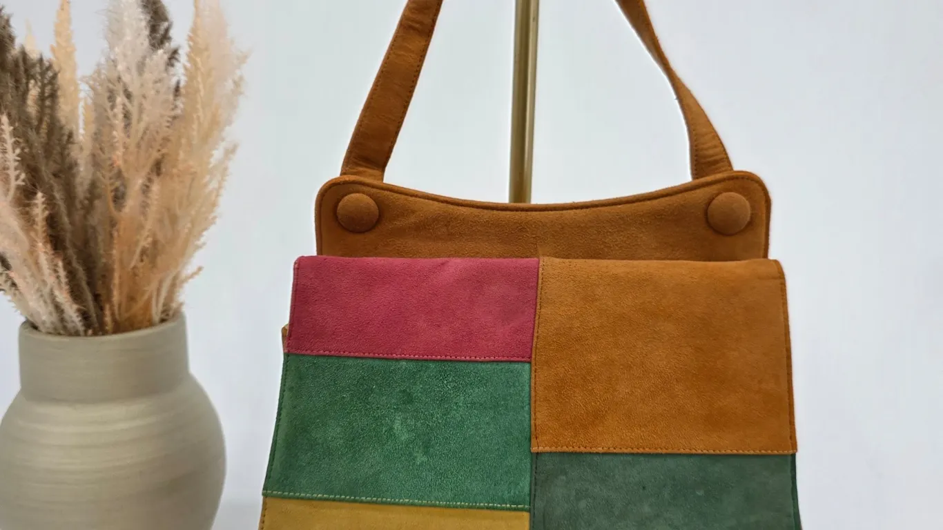 Vintage Swede Handbag