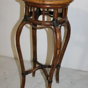 Tropical Rattan Plant Stand