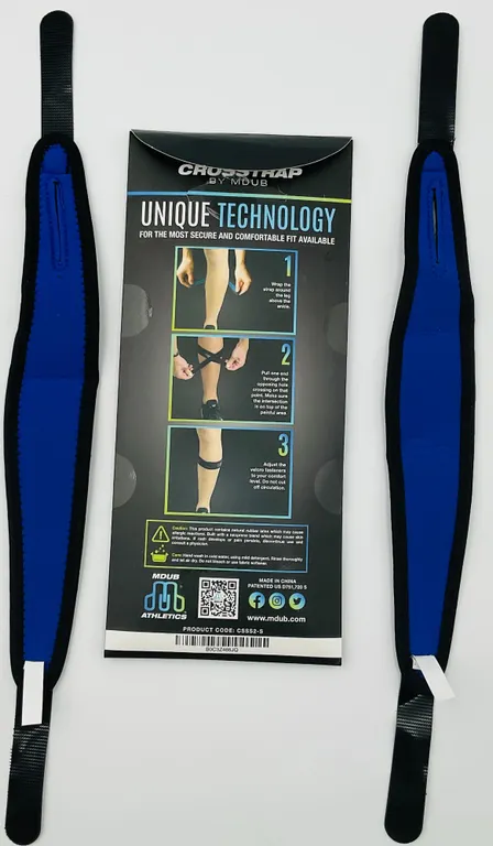 2-pack Crosstrap shin splint straps designed to reduce pain Size Small New
