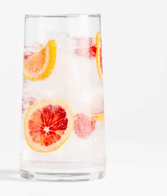 Crate & Barrel Wyles 21 oz Highball Glasses. Set of 5