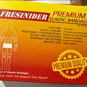 FRESINIDER Premium Elastic Bandage Wrap, 8 Pack 3"