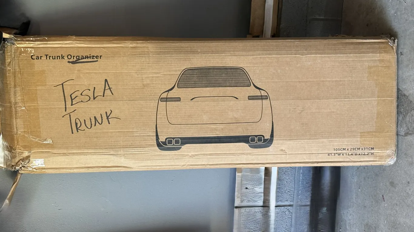 Tesla Trunk Car Organizer, New Open Box