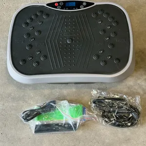 Whole-Body Vibration Plate Exercise Machine and Accessories Open Box - Tested