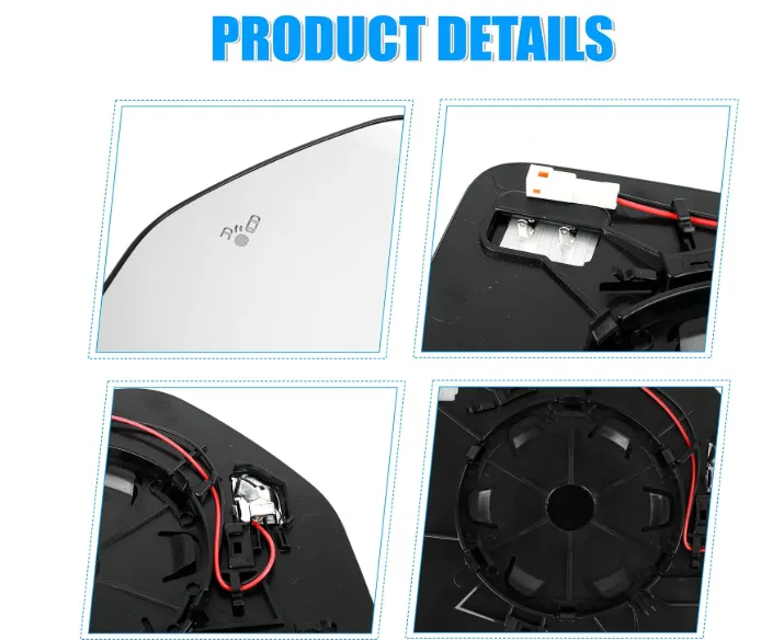 Passenger Side Mirror Power Heated Replacement Part F150, F250, F350 (See Description) New
