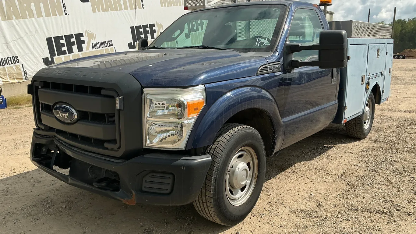 2012 FORD F-250 S/A UTILITY TRUCK VIN: 1FTBF2A6XCEC32845