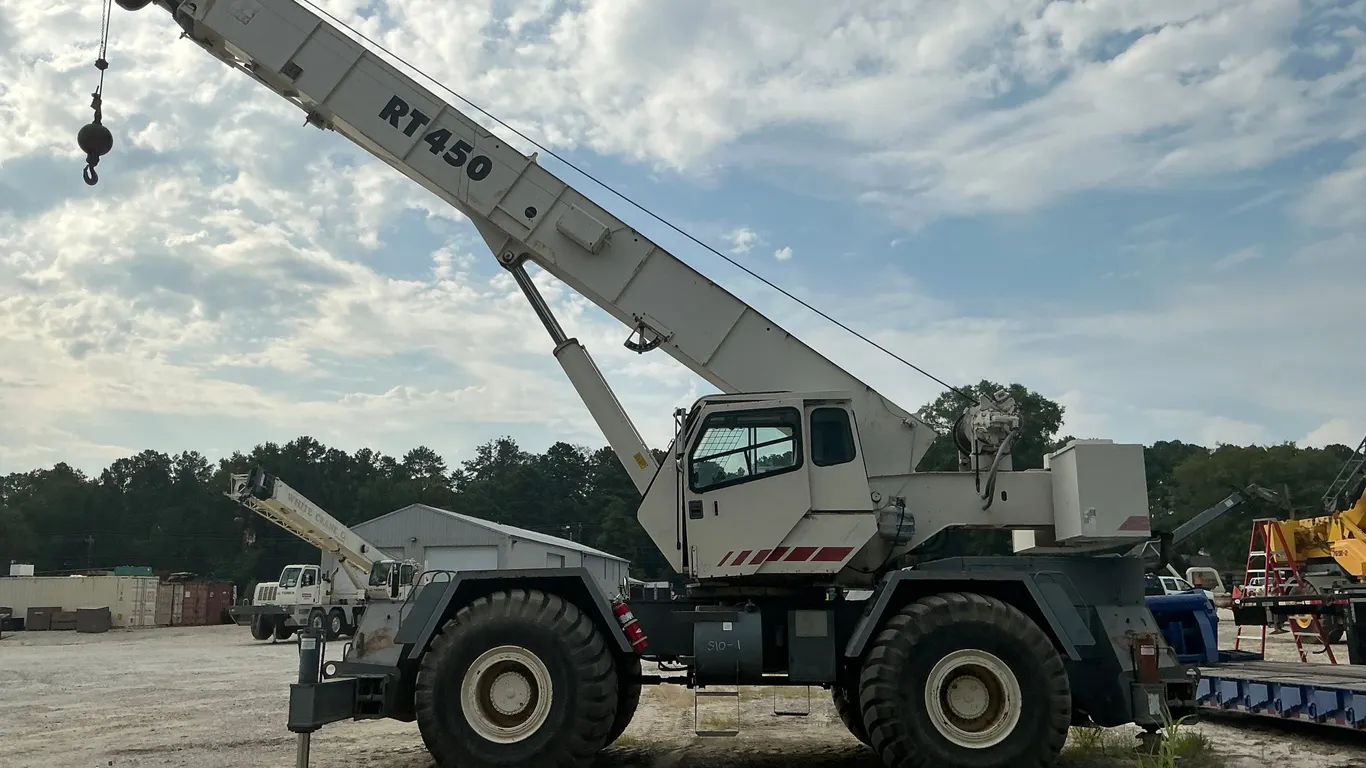 1999 TEREX RT450 ROUGH TERRAIN CRANE SN: 10975