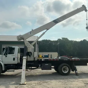 2009 NATIONAL 500E2 BOOM SN: 295138 MOUNTED ON 2009 INTERNATIONAL MA065 STRAIGHT BOOM TRUCK VIN: 1HT