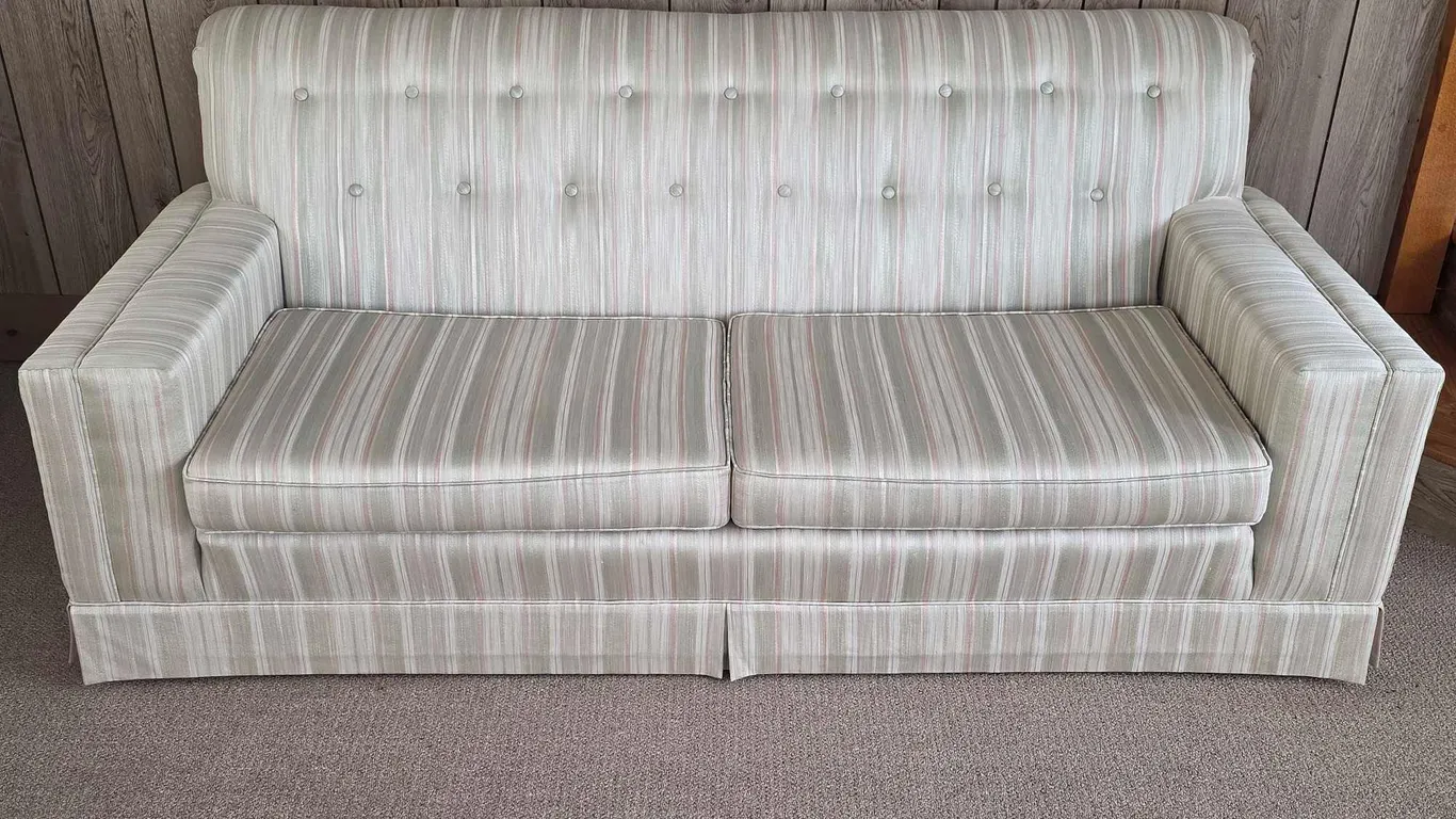Vintage Couch. 75 x 31 x 29. *you must bring adequate help to remove and load. Located on main floor. P