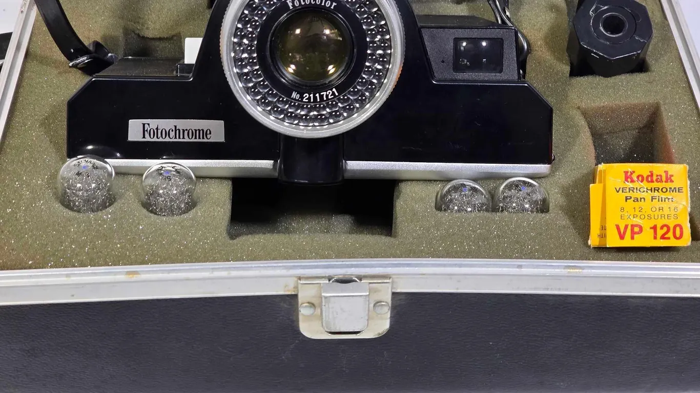 Photochrome Camera # 211721 with Case. LR